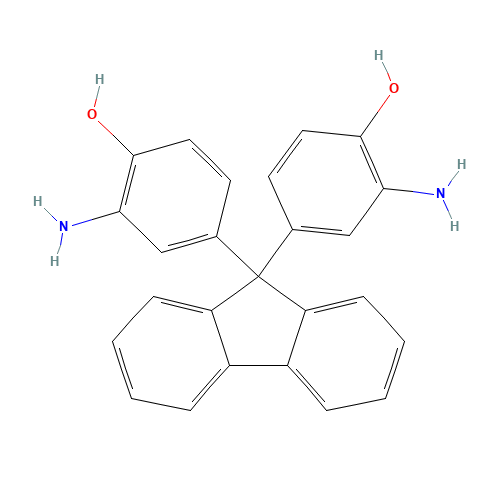 9,9-BIS(3-AMINO-4-HYDROXYPHENYL)FLUORENE (CAS: 20638-07-7) - Related Chemical Product