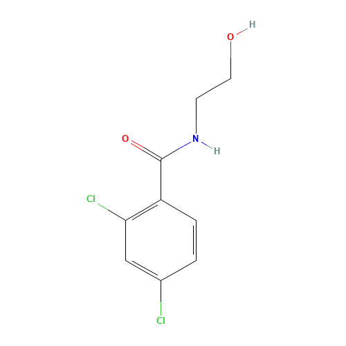 2,4-DICHLORO-N-(2-HYDROXYETHYL)BENZENECARBOXAMIDE (CAS: 20656-08-0) - Related Chemical Product