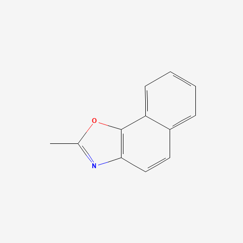 2-METHYLNAPHTHO(2,1-D)OXAZOLE (CAS: 20686-65-1) - Chemical Structure and Molecular Formula 