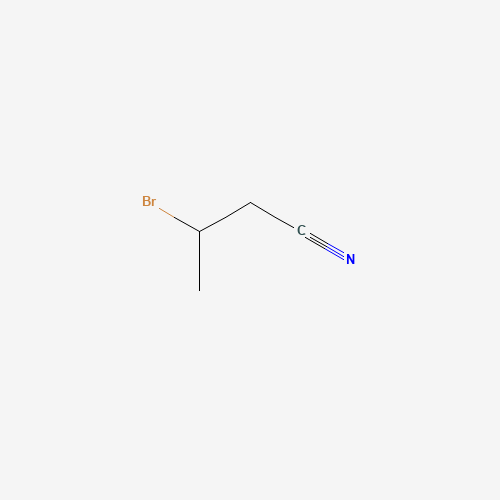 3-BROMOBUTYRONITRILE (CAS: 20965-20-2) - Chemical Structure and Molecular Formula 