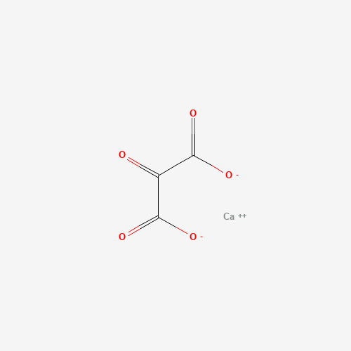 MESOXALIC ACID CALCIUM SALT (CAS: 21085-60-9) - Chemical Structure and Molecular Formula 