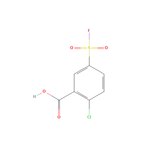 2-CHLORO-5-(FLUOROSULFONYL)BENZOIC ACID (CAS: 21346-66-7) - Related Chemical Product