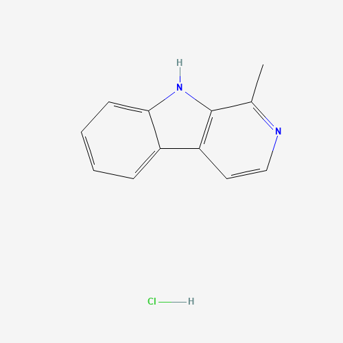 HARMAN HYDROCHLORIDE (CAS: 21655-84-5) - Chemical Structure and Molecular Formula 