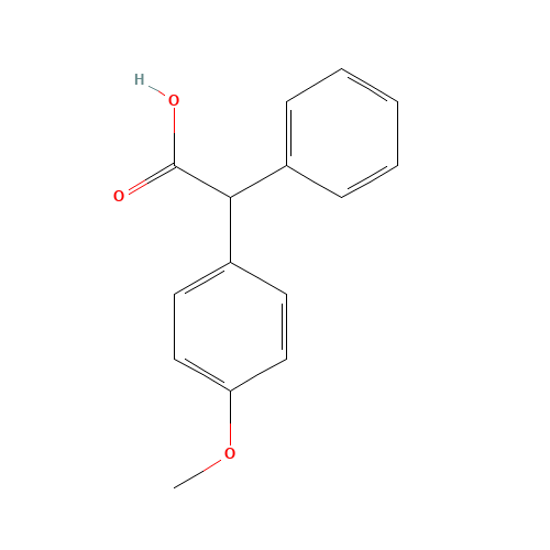 2-(4-METHOXYPHENYL)-2-PHENYLACETIC ACID (CAS: 21749-83-7) - Related Chemical Product