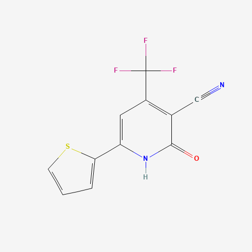 3-Cyano-6-(2-thienyl)-4-trifluoromethyl-2(1H)-pyridone (CAS: 22123-11-1) - Related Chemical Product