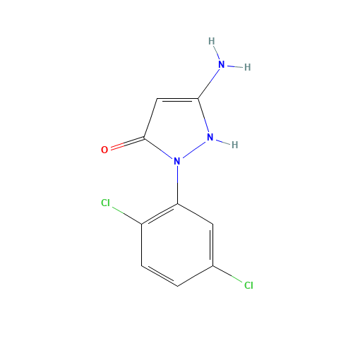 1-(2,5-Dichlorophenyl)-3-amino-5-pyrazolone (CAS: 22123-20-2) - Related Chemical Product