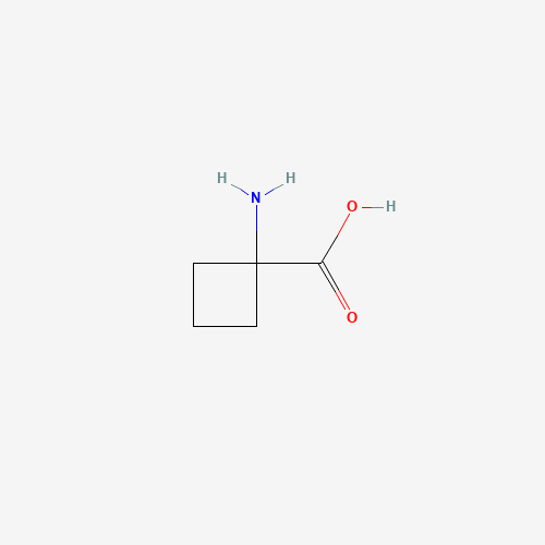 1-Aminocyclobutanecarboxylic acid (CAS: 22264-50-2) - Chemical Structure and Molecular Formula 
