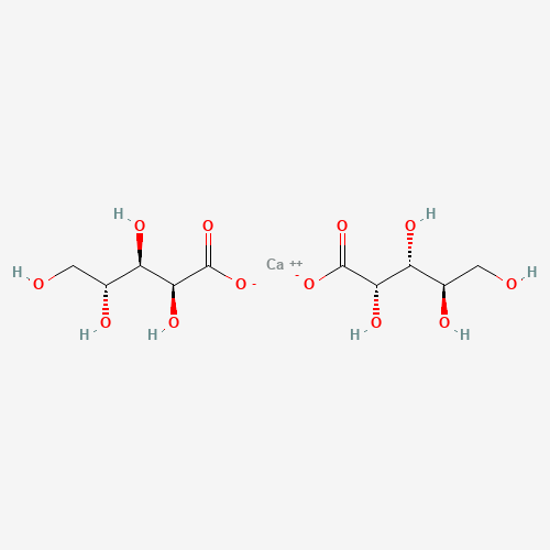 CALCIUM D-ARABONATE (CAS: 22373-09-7) - Chemical Structure and Molecular Formula 
