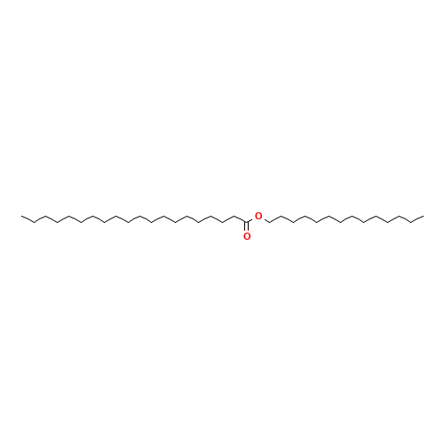 MYRISTYL ARACHIDATE (CAS: 22413-04-3) - Chemical Structure and Molecular Formula 