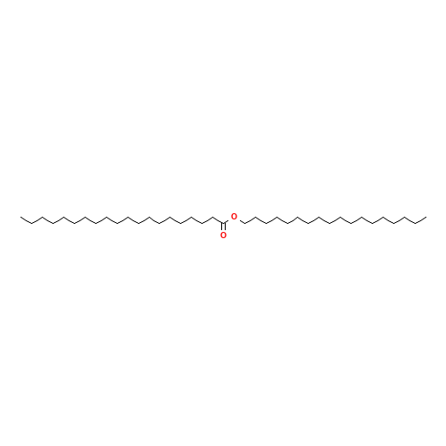 STEARYL ARACHIDATE (CAS: 22432-79-7) - Chemical Structure and Molecular Formula 