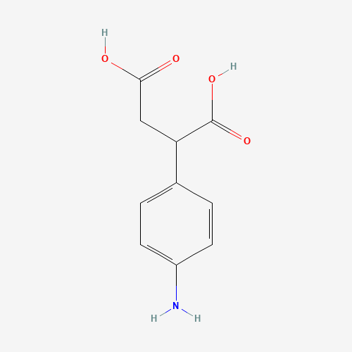 4-AMINOPHENYLSUCCINIC ACID (CAS: 22511-21-3) - Chemical Structure and Molecular Formula 