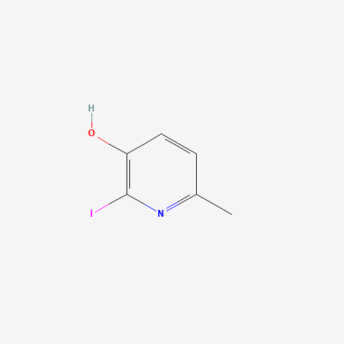 3-Hydroxy-2-iodo-6-methylpyridine (CAS: 23003-30-7) - Chemical Structure and Molecular Formula 