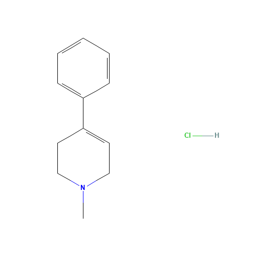 1-Methyl-4-phenyl-1,2,3,6-tetrahydropyridine hydrochloride (CAS: 23007-85-4) - Related Chemical Product