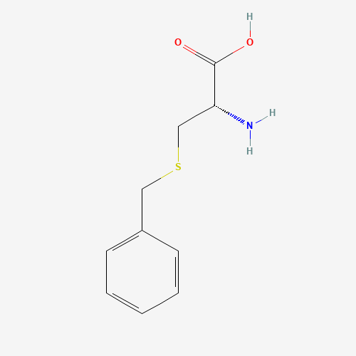 H-D-CYS(BZL)-OH (CAS: 23032-53-3) - Chemical Structure and Molecular Formula 