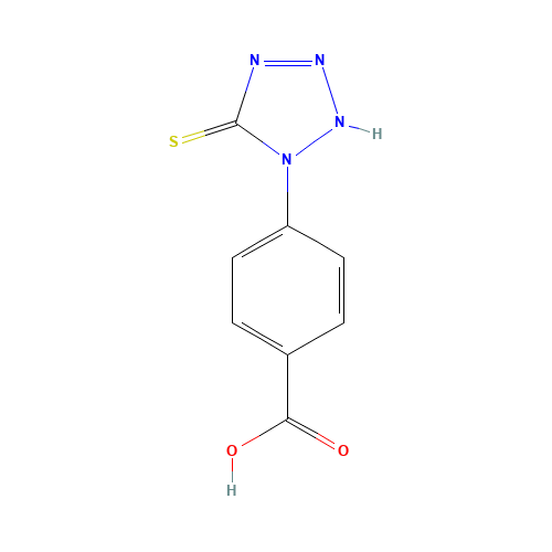 4-(5-MERCAPTO-1H-TETRAZOL-1-YL)BENZOIC ACID (CAS: 23249-95-8) - Related Chemical Product