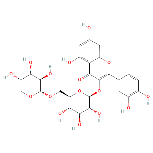 PELTATOSIDE (CAS: 23284-18-6) - Chemical Structure and Molecular Formula 