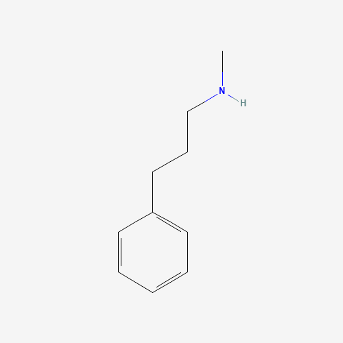 METHYL-(3-PHENYL-PROPYL)-AMINE (CAS: 23580-89-4) - Chemical Structure and Molecular Formula 