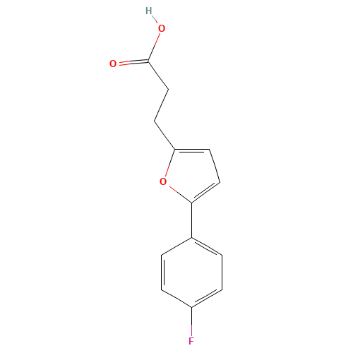 3-[5-(4-FLUORO-PHENYL)-FURAN-2-YL]-PROPIONIC ACID (CAS: 23589-03-9) - Related Chemical Product