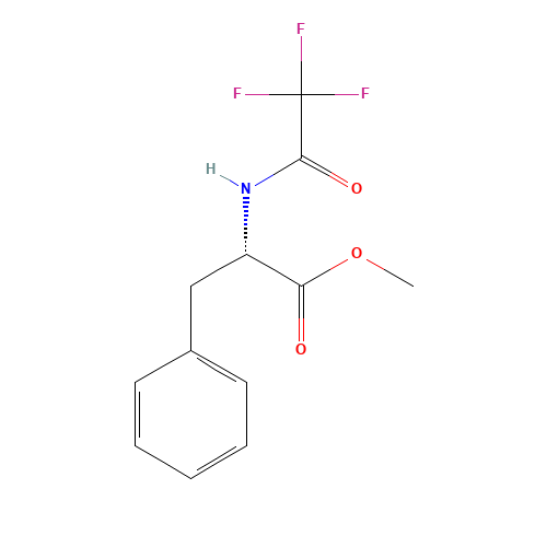 TFA-PHE-OME (CAS: 23635-30-5) - Chemical Structure and Molecular Formula 
