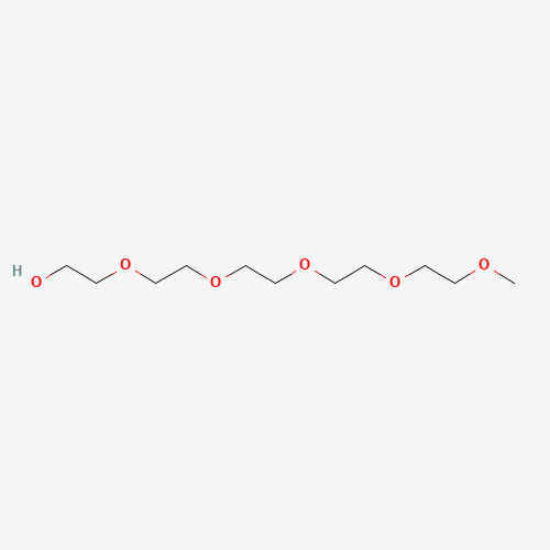 PENTAETHYLENE GLYCOL MONOMETHYL ETHER (CAS: 23778-52-1) - Chemical Structure and Molecular Formula 