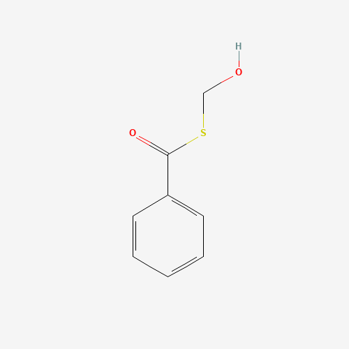 S-HYDROXYMETHYL THIOBENZOATE (CAS: 23853-33-0) - Chemical Structure and Molecular Formula 