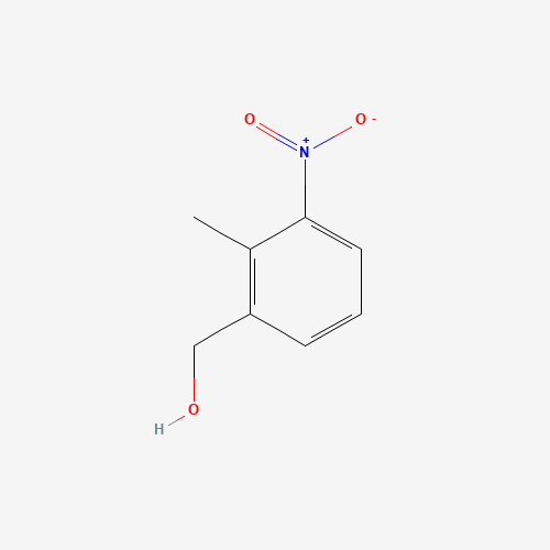 2-Methyl-3-nitrobenzyl alcohol (CAS: 23876-13-3) - Chemical Structure and Molecular Formula 