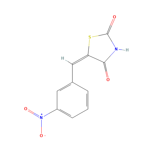 5-[(3-NITROPHENYL)METHYLENE]-1,3-THIAZOLANE-2,4-DIONE (CAS: 24044-52-8) - Related Chemical Product