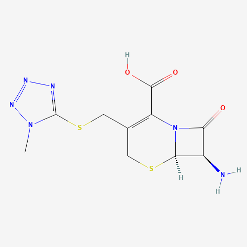 7-Amino-3-(1-methyltetrazol-5-ylthiomethyl)-3-cephem-4-carboxylic acid (CAS: 24209-38-9) - Related Chemical Product