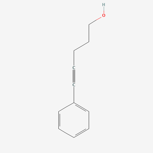 5-PHENYL-4-PENTYN-1-OL (CAS: 24595-58-2) - Chemical Structure and Molecular Formula 
