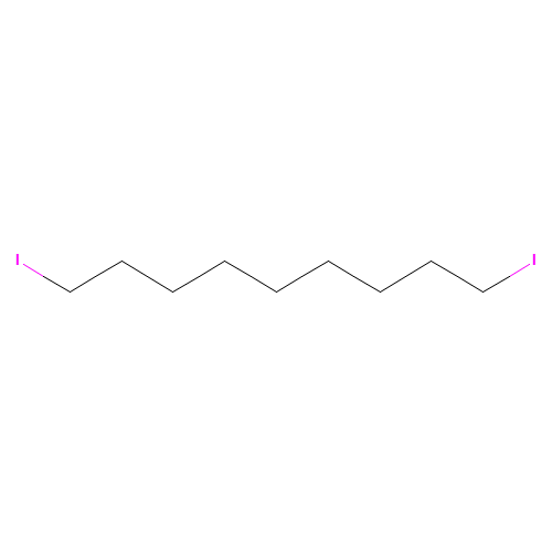 1,9-DIIODONONANE (CAS: 24613-65-8) - Chemical Structure and Molecular Formula 