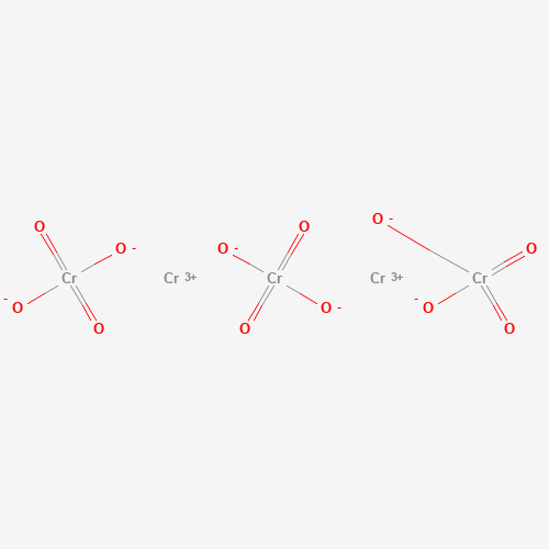 CHROMIUM (IC) CHROMATE (CAS: 24613-89-6) - Chemical Structure and Molecular Formula 