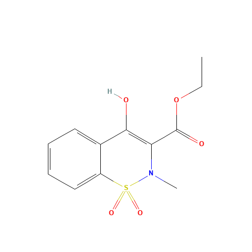Ethyl 4-hydroxy-2-methyl-2H-1,2-benzothiazine-3-carboxylate 1,1-dioxide (CAS: 24683-26-9) - Related Chemical Product