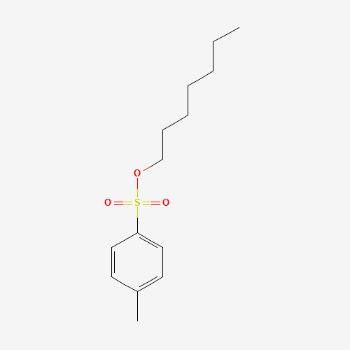 P-TOLUENESULFONIC ACID N-HEPTYL ESTER (CAS: 24767-82-6) - Chemical Structure and Molecular Formula 