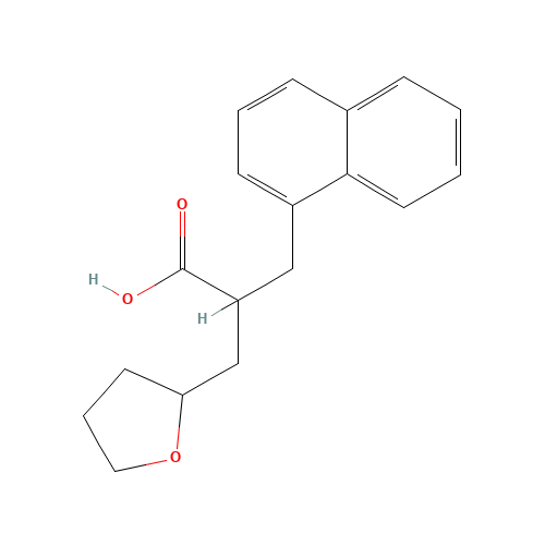 1-(TETRAHYDRO-2-FURYL)-3-(1-NAPHTHYL) PROPANE-2-CARBOXYLIC ACID (CAS: 25379-26-4) - Related Chemical Product
