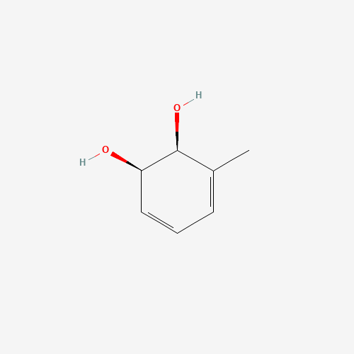 CIS-(1S,2R)-3-METHYL-3,5-CYCLOHEXADIENE-1,2-DIOL (CAS: 25506-13-2) - Chemical Structure and Molecular Formula 