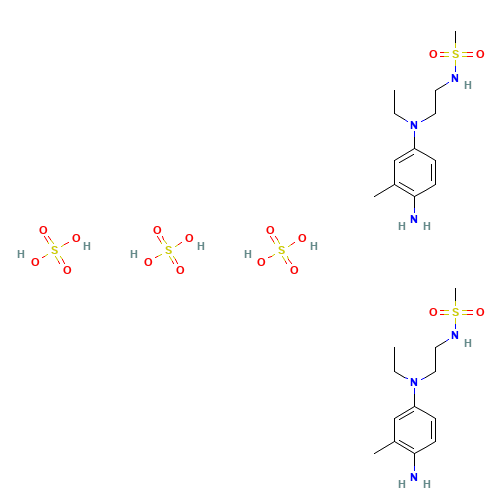 2-[(4-Amino-3-methylphenyl)ethylamino]ethyl sulfate (CAS: 25646-71-3) - Related Chemical Product