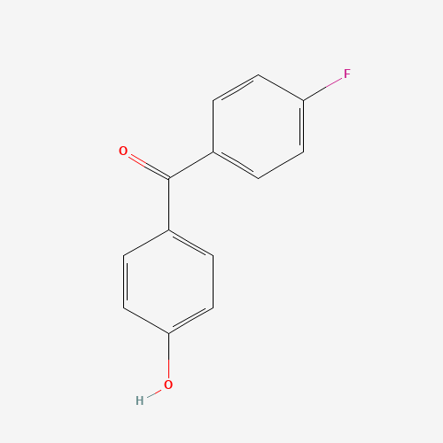 4-Fluoro-4'-hydroxybenzophenone (CAS: 25913-05-7) - Chemical Structure and Molecular Formula 