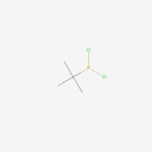 tert-Butyldichlorophosphine (CAS: 25979-07-1) - Chemical Structure and Molecular Formula 