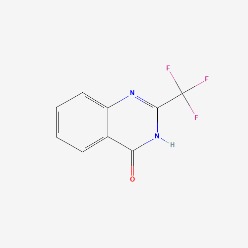 2-(TRIFLUOROMETHYL)-4(3H)-QUINAZOLINONE (CAS: 26059-81-4) - Chemical Structure and Molecular Formula 