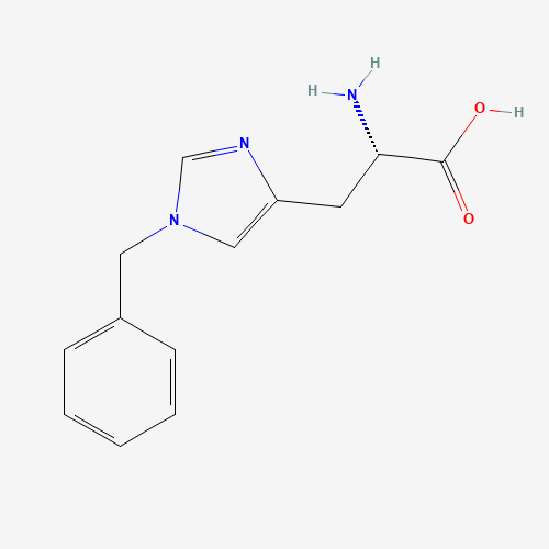 H-HIS(BZL)-OH (CAS: 26086-41-9) - Chemical Structure and Molecular Formula 
