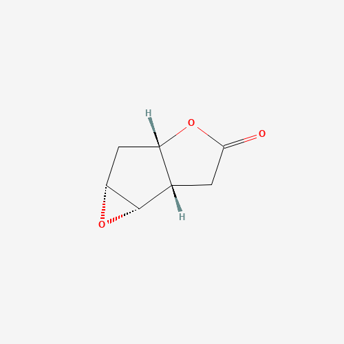 6ALPHA,7ALPHA-EPOXY-2-OXABICYCLO[3.3.0]OCTAN-3-ONE (CAS: 26115-01-5) - Chemical Structure and Molecular Formula 