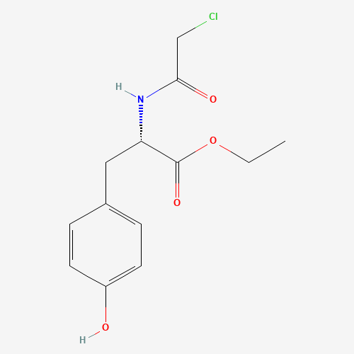 CHLOROAC-TYR-OET (CAS: 26212-73-7) - Chemical Structure and Molecular Formula 