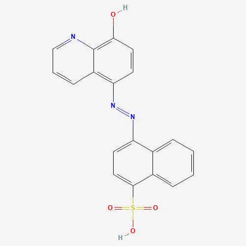 4-(8-HYDROXY-5-QUINOLYLAZO)-1-NAPHTHALENESULFONIC ACID (CAS: 26644-96-2) - Related Chemical Product
