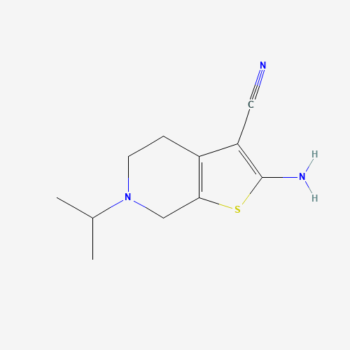 2-AMINO-6-ISOPROPYL-4,5,6,7-TETRAHYDROTHIENO[2,3-C]PYRIDINE-3-CARBONITRILE (CAS: 26830-40-0) - Related Chemical Product