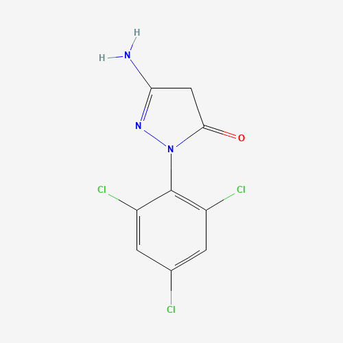 1-(2,4,6-Trichlorophenyl)-3-amino-pyrazolin-5-one (CAS: 27241-31-2) - Related Chemical Product