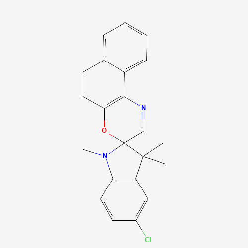 5-CHLORO-1,3-DIHYDRO-1,3,3-TRIMETHYLSPIRO[2 H-INDOLE-2,3'-[3 H]NAPHTH[2,1-B][1,4]OXAZINE] (CAS: 27333-50-2) - Related Chemical Product