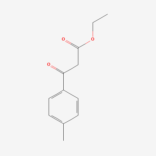 3-OXO-3-P-TOLYL-PROPIONIC ACID ETHYL ESTER (CAS: 27835-00-3) - Chemical Structure and Molecular Formula 