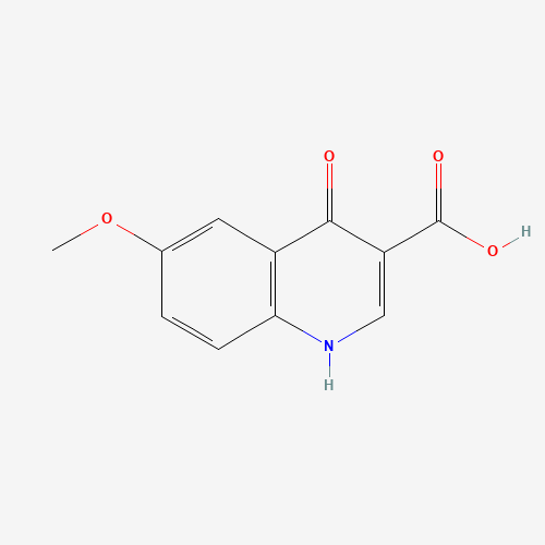 4-HYDROXY-6-METHOXYQUINOLINE-3-CARBOXYLIC ACID (CAS: 28027-16-9) - Related Chemical Product