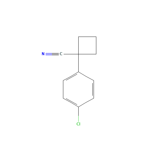 1-(4-Chlorophenyl)-1-cyclobutanecarbonitrile (CAS: 28049-61-8) - Related Chemical Product