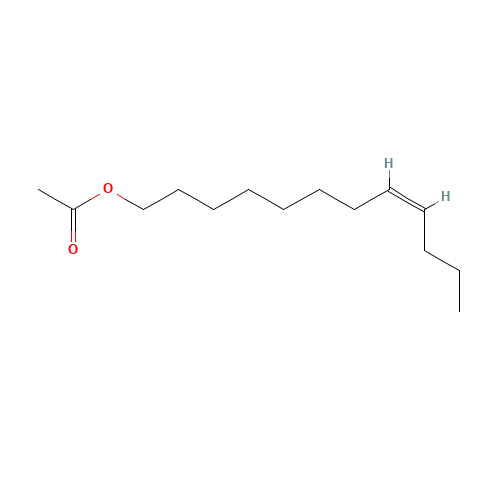(Z)-8-DODECEN-1-YL ACETATE (CAS: 28079-04-1) - Chemical Structure and Molecular Formula 